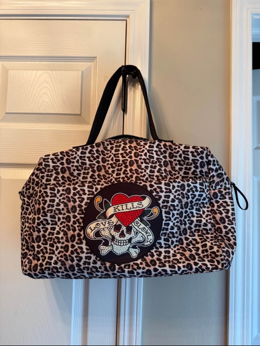 Ed Hardy weekend traveler bag